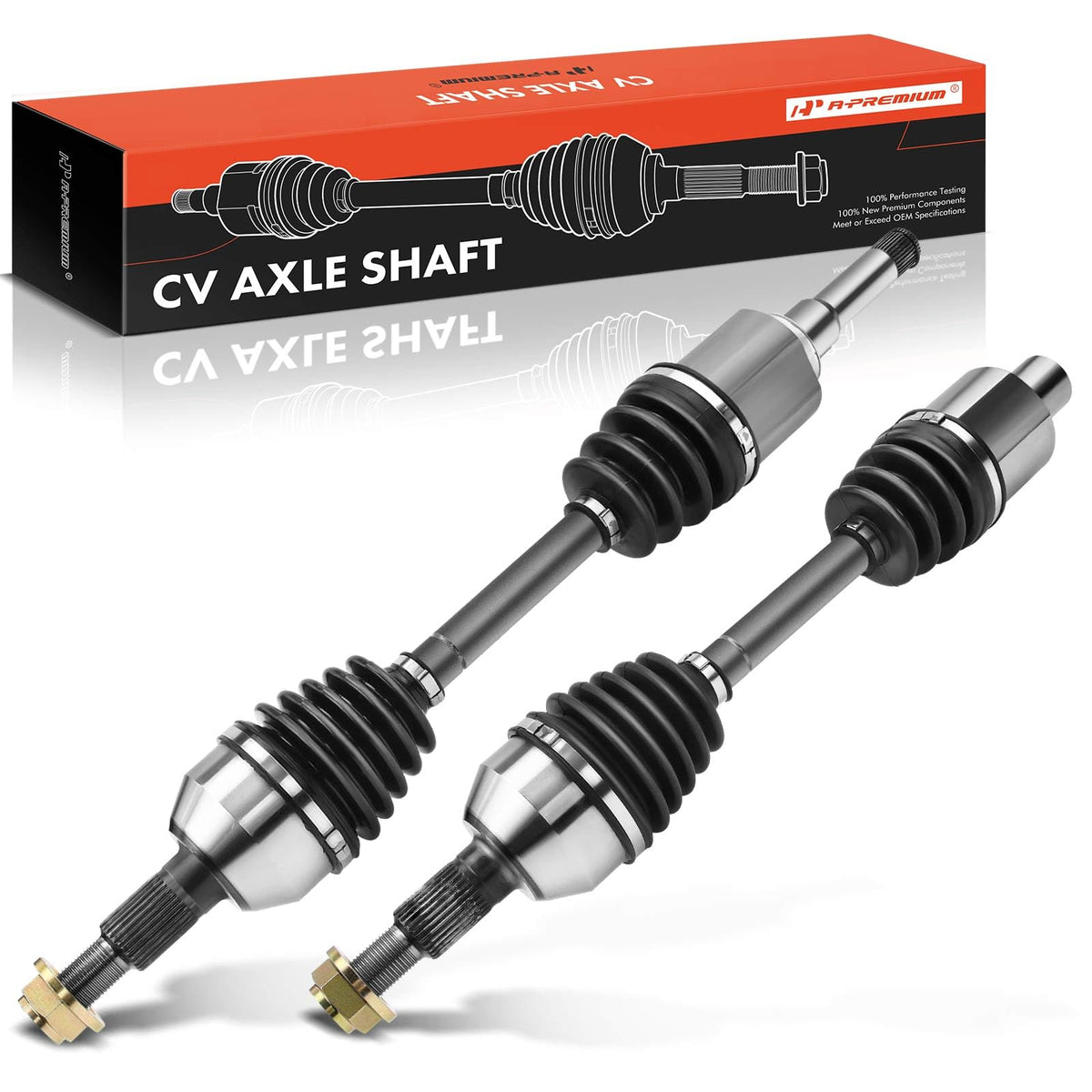Set of 2 Front CV Axle Shaft Assembly V9492
