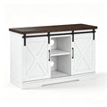 Farmhouse TV Stand Entertainment Center for 65 Inch TV A60599