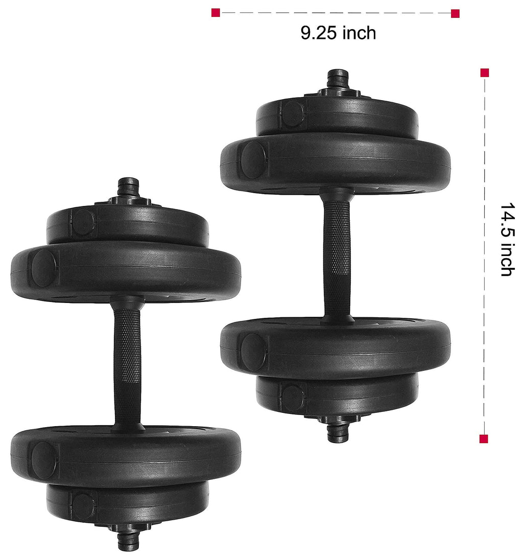 Cast Iron Adjustable Dumbbell Weight Set G193194