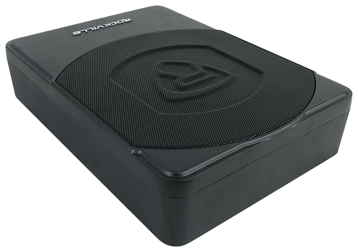 10" Powered Under-Seat Subwoofer with Amp Wiring Kit J913