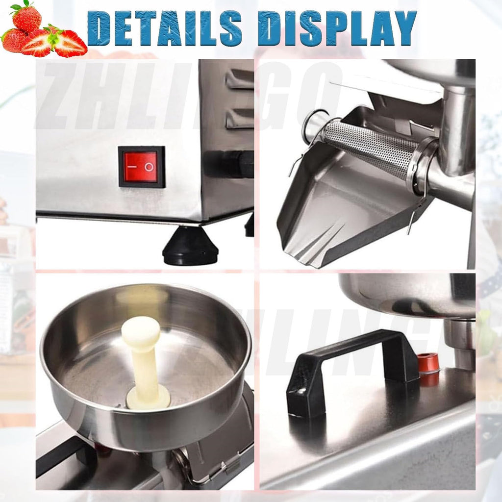 450W Stainless Steel Electric Food Mill T58592