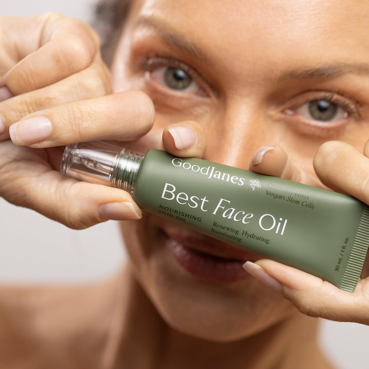 Hydrating Facial Oil with Rosehip, Jojoba, Argan & Squalane 1 oz W992