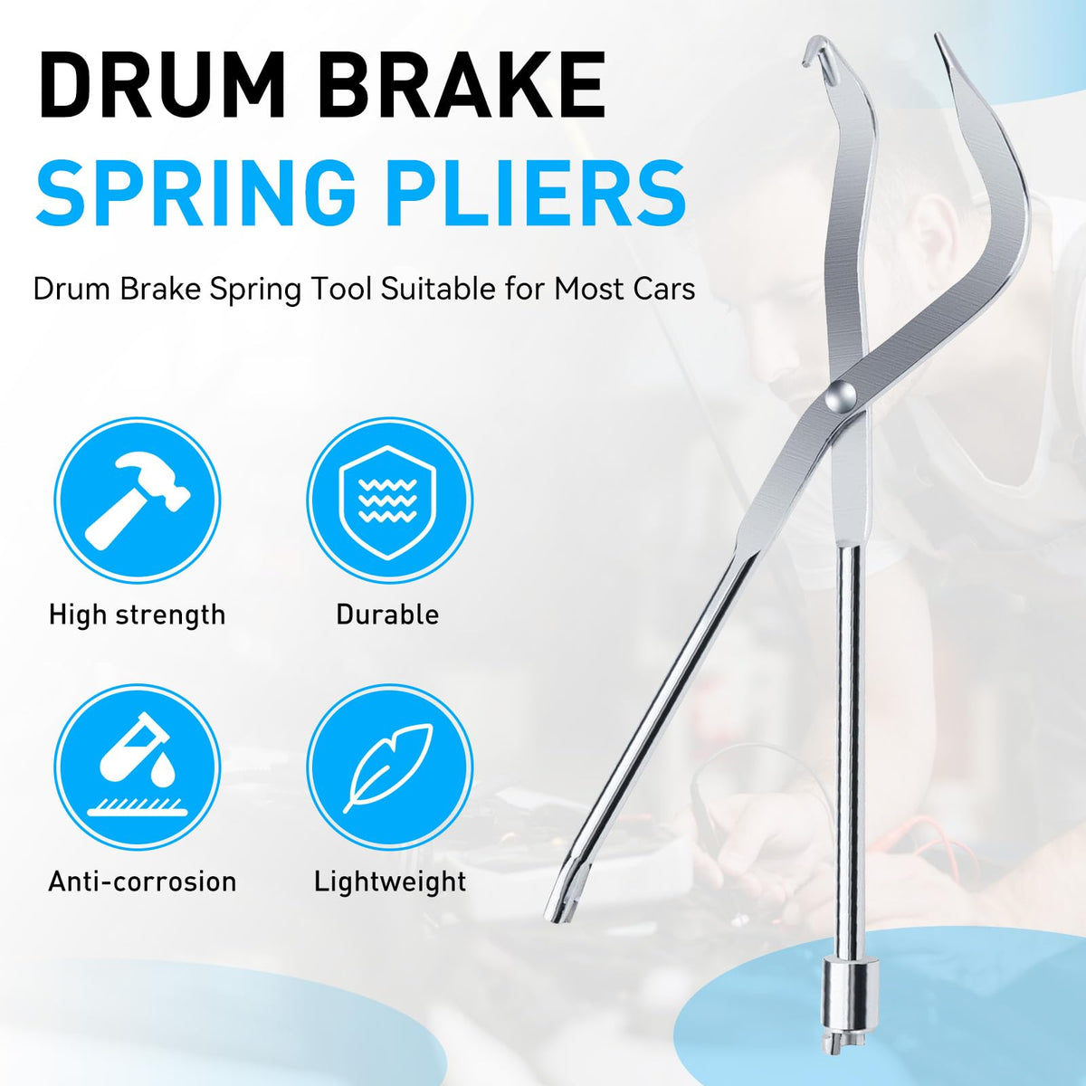 Drum Brake Spring Pliers Tool Set C69384