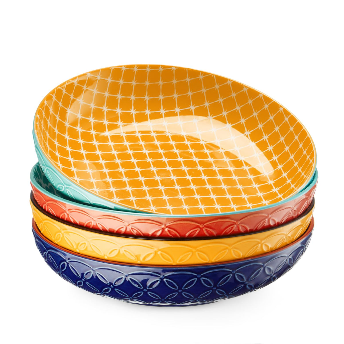 8.5" Porcelain Serving Bowls Set of 4 B947