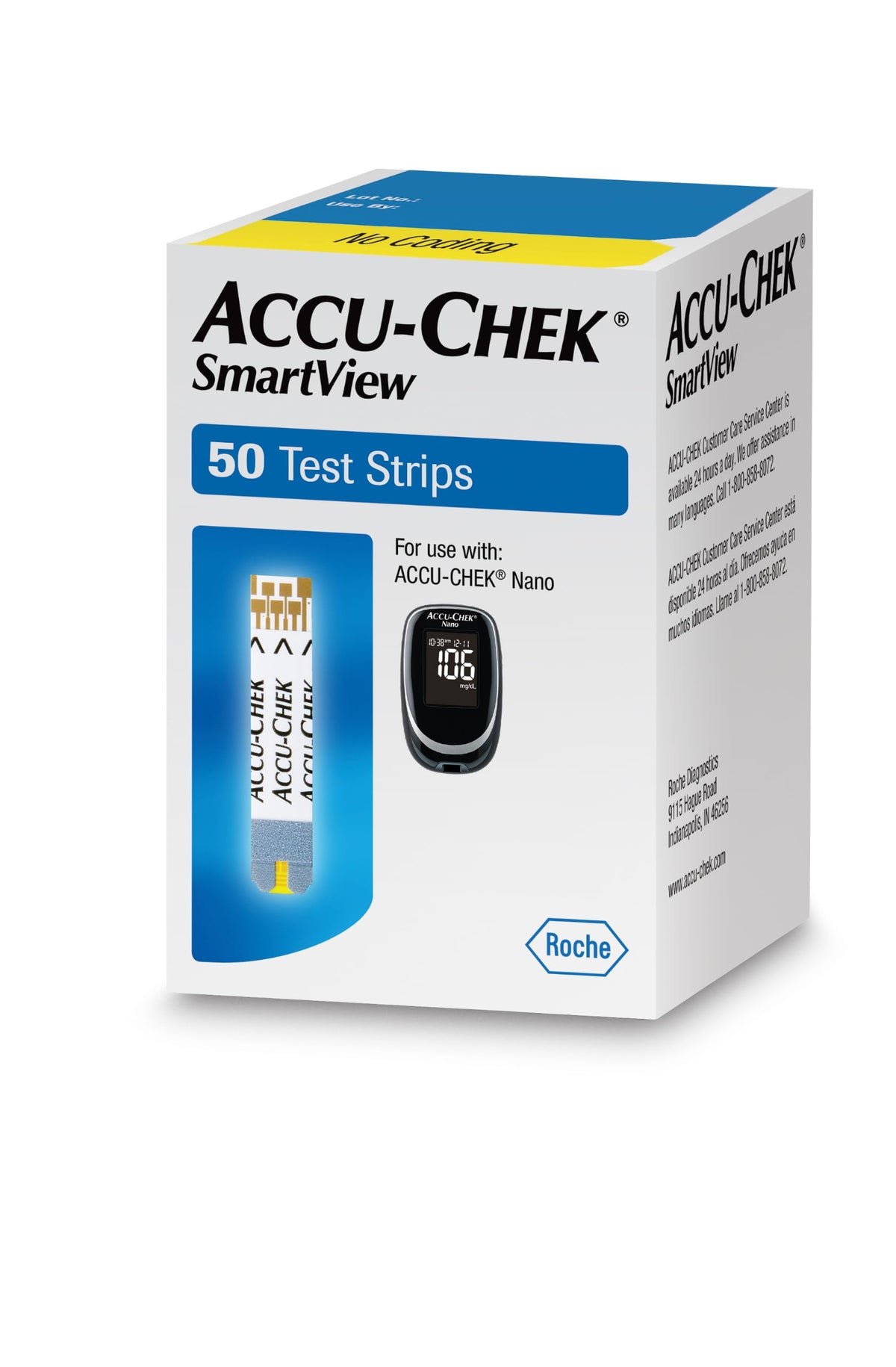 Blood Glucose Test Strips Pack of 50 J174474