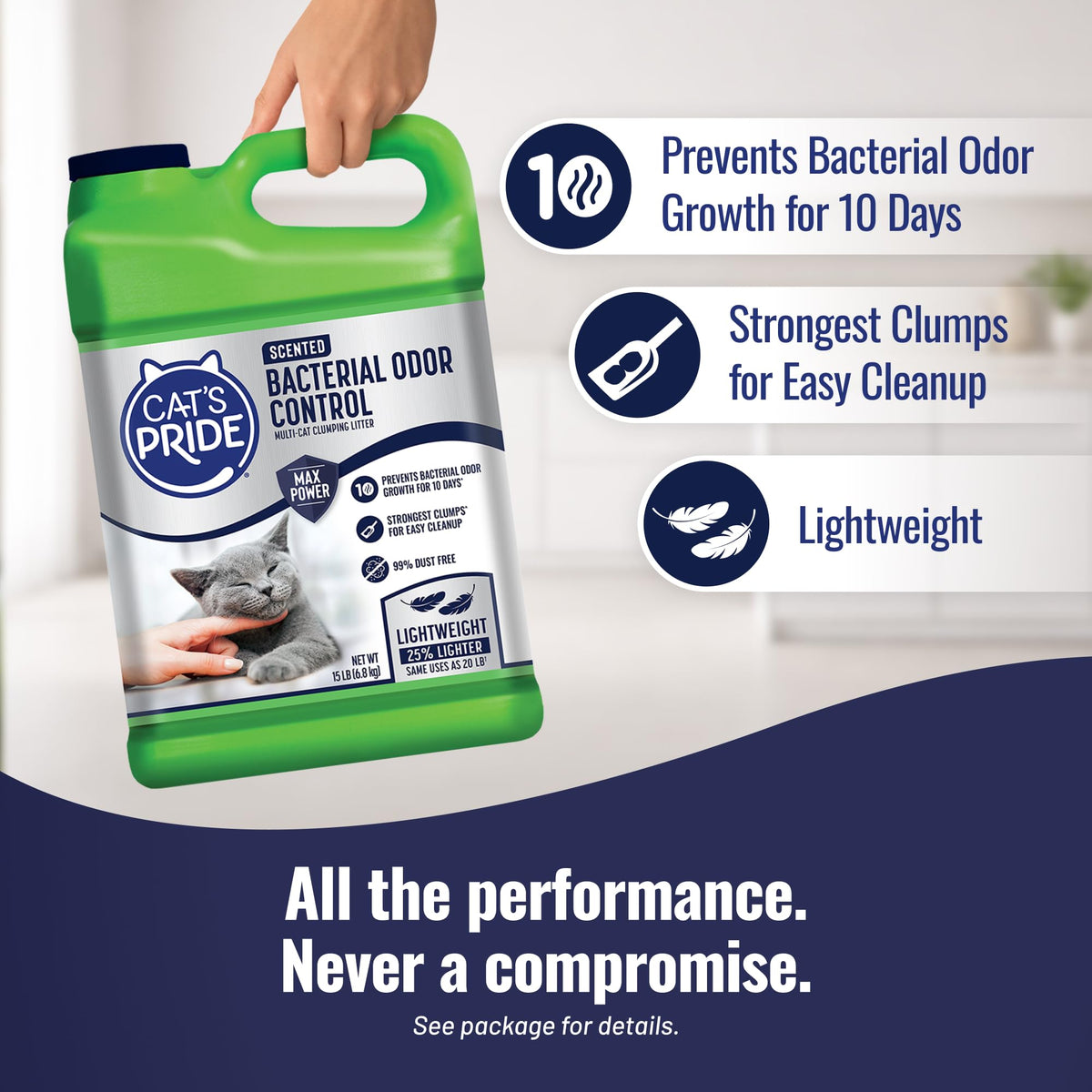 Clumping Litter Scented 15lb K977629