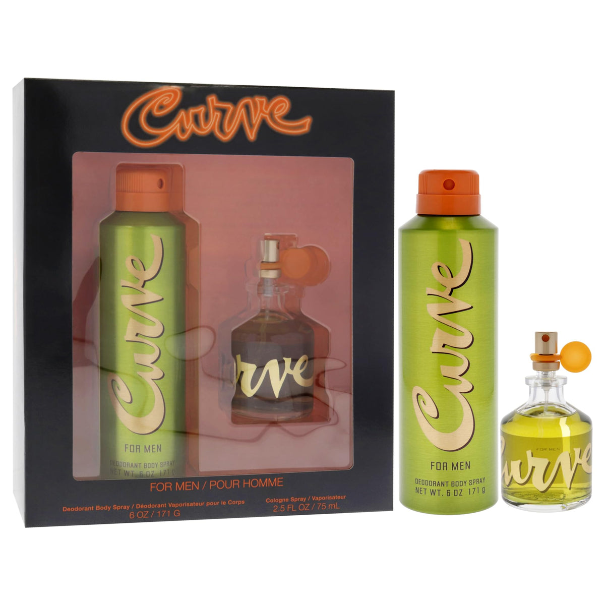 Men's Cologne Spray & Deodorant 2 Piece Set 2.5 fl. oz D28890