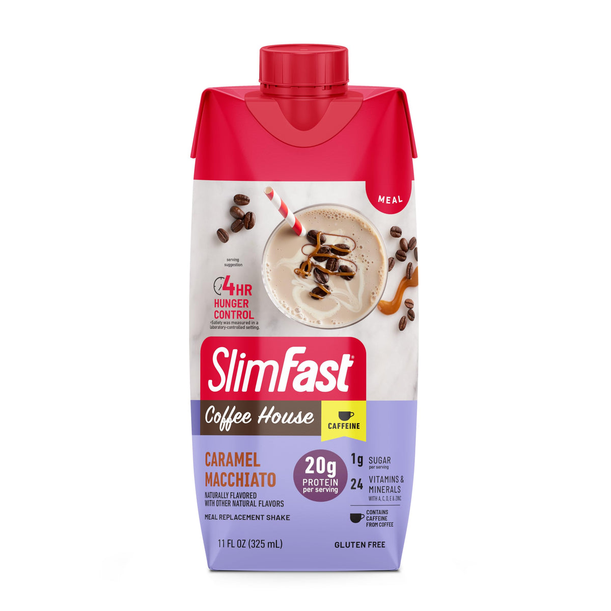 Caramel Macchiato 20g Protein Meal Replacement Shake 12 Count J98464