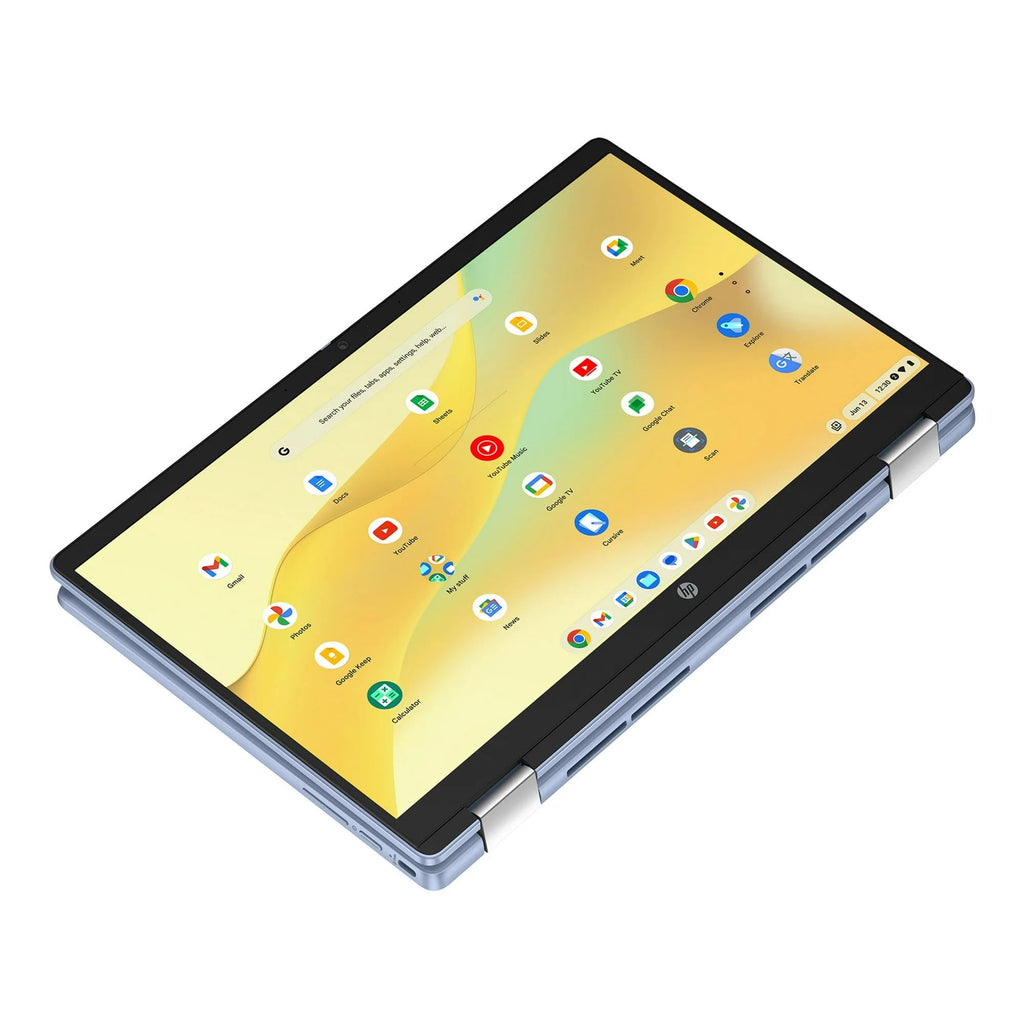 14 inch FHD IPS Touch 2-in-1 Laptop, Intel N100, 4GB RAM, 64GB eMMC, Chrome OS, Sky Blue T1439