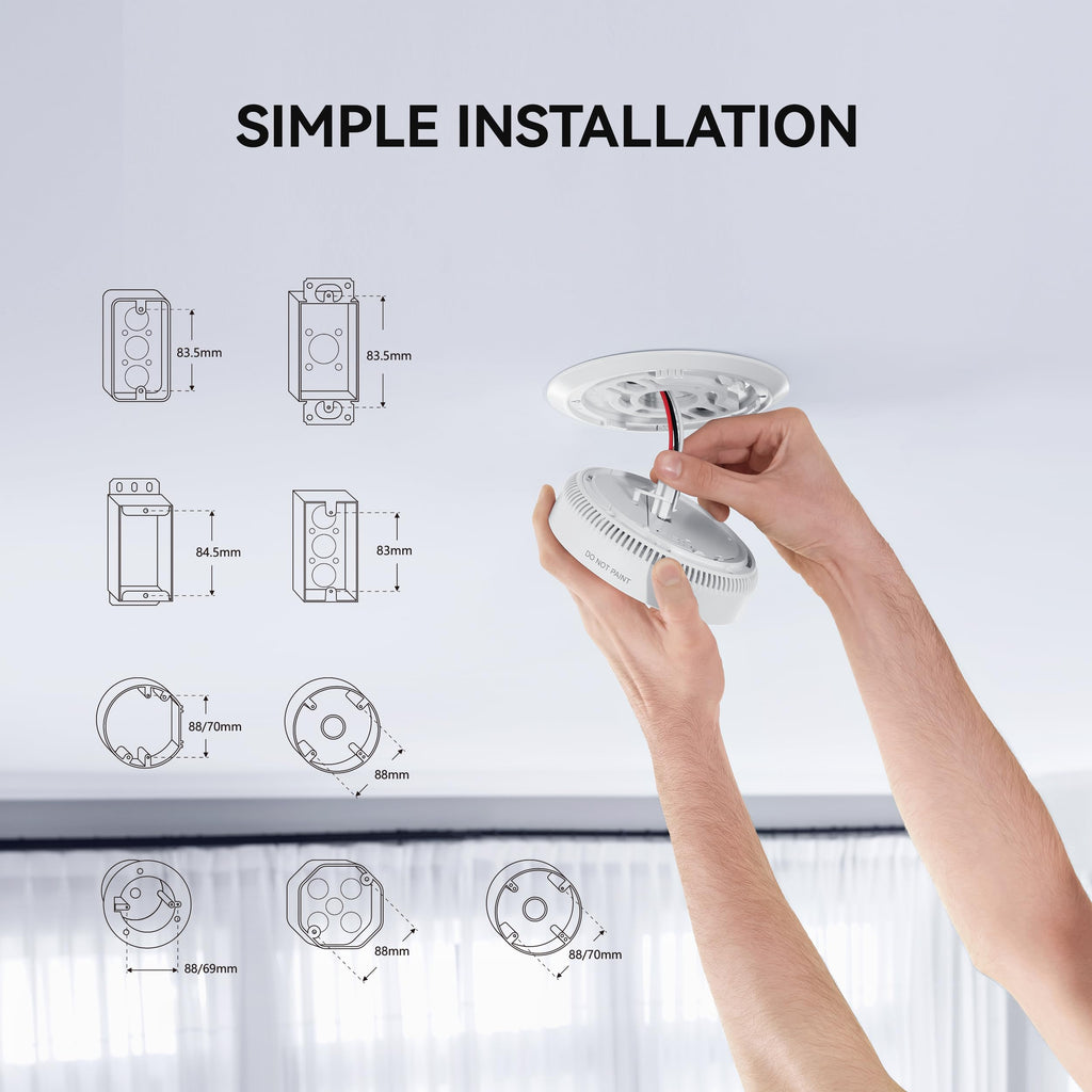 Smoke and Carbon Monoxide Detector D19607