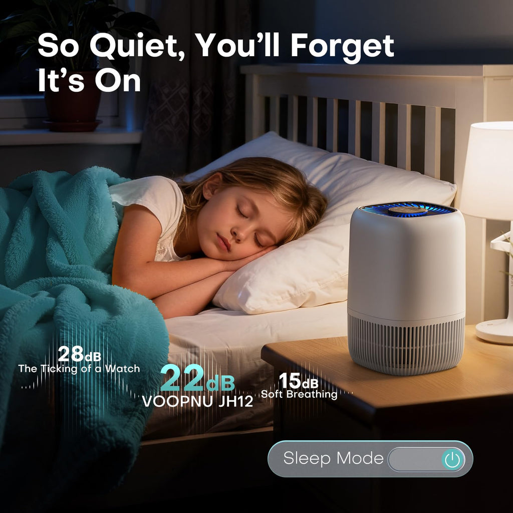 White High Efficiency Filter Air Purifier C95582