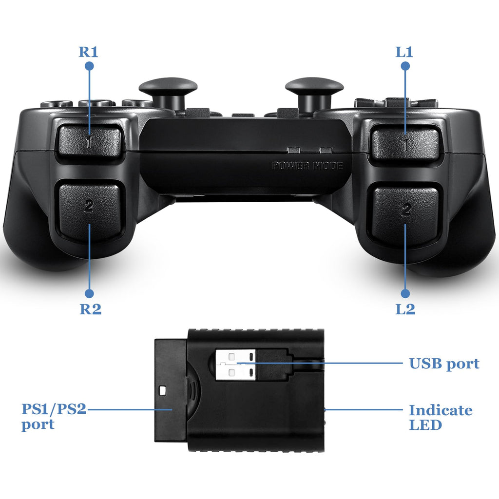 2 Pack Wireless Controller Gamepad U835079