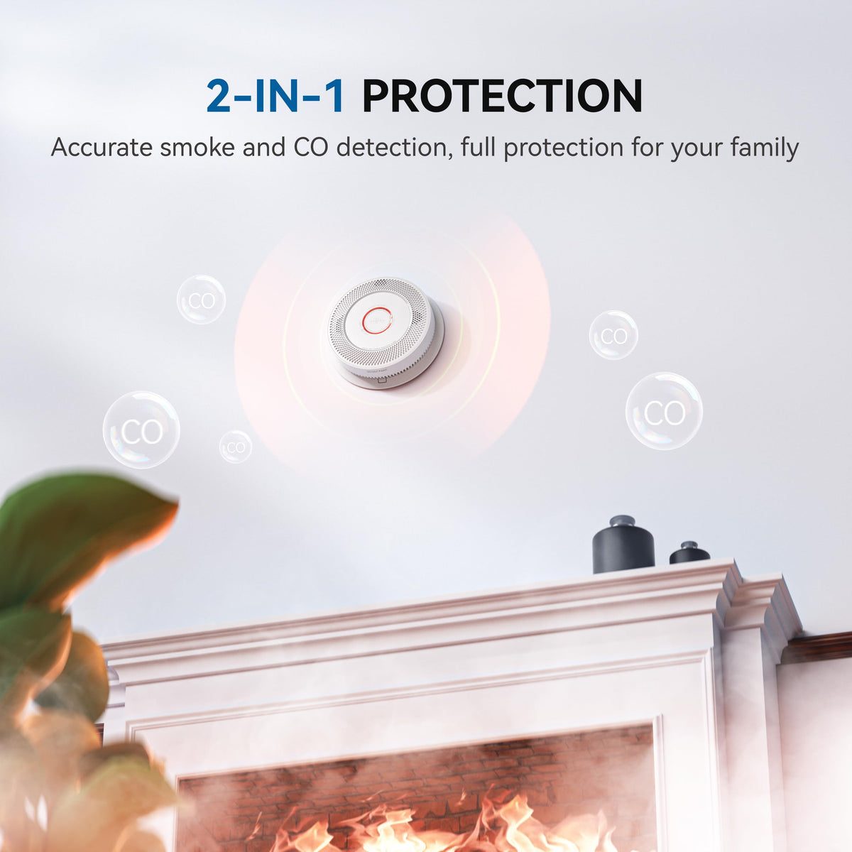 Smoke and Carbon Monoxide Detector D19607