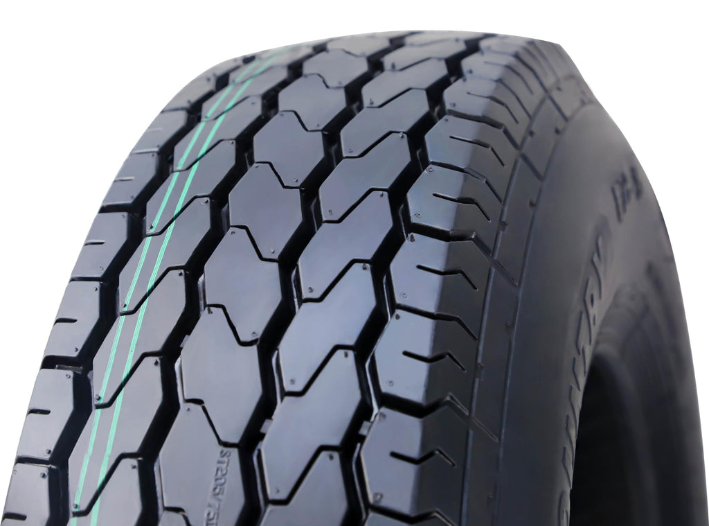 Trailer Tire Wheel ST205/75D15 6PR 101L 5X4.5 White Spoke Pk2 O72928