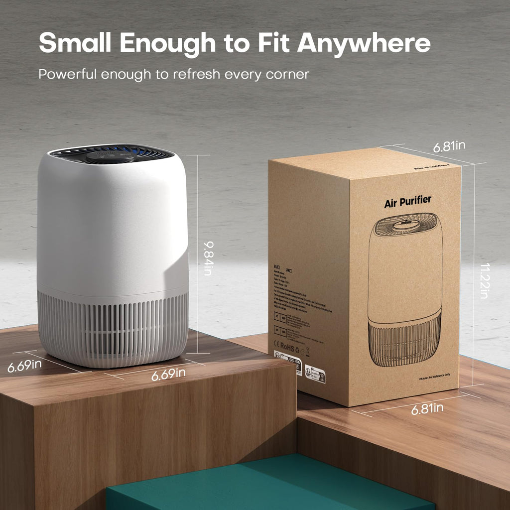 White High Efficiency Filter Air Purifier C95582