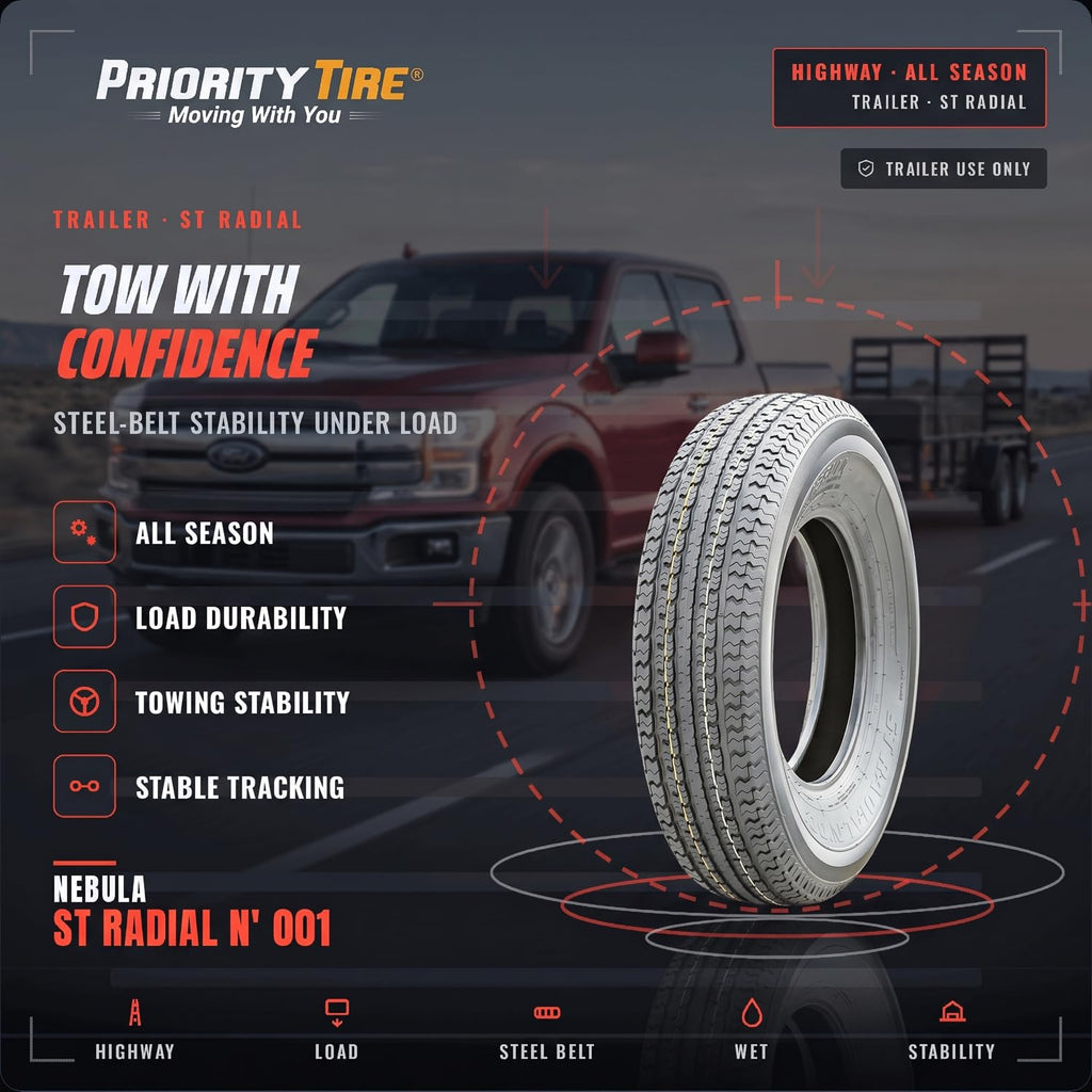 205/75R15 All Season 10 Ply Tire T103