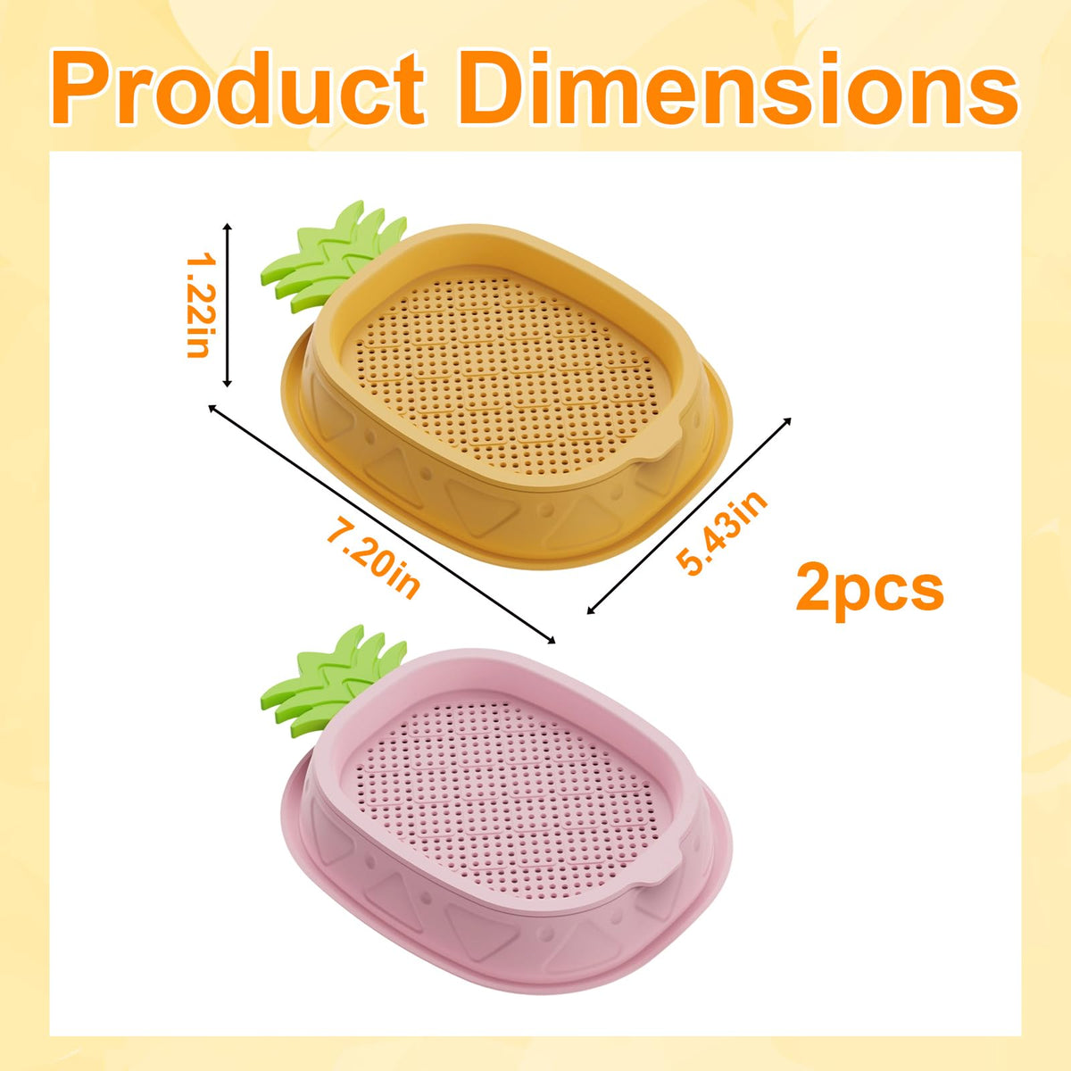 2 Pack Hydroponic Cat Grass Planter K9462