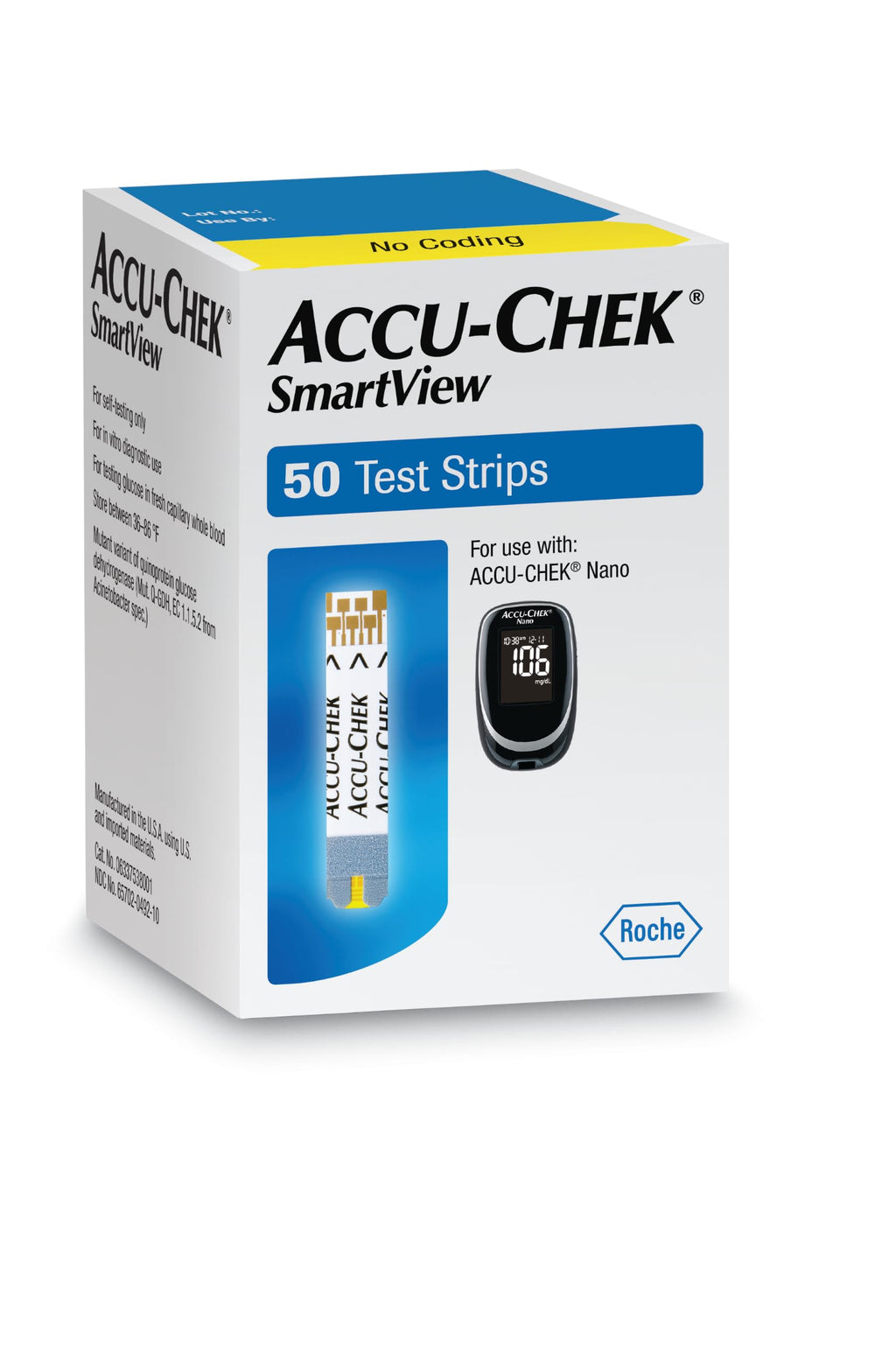 Blood Glucose Test Strips Pack of 50 J174474
