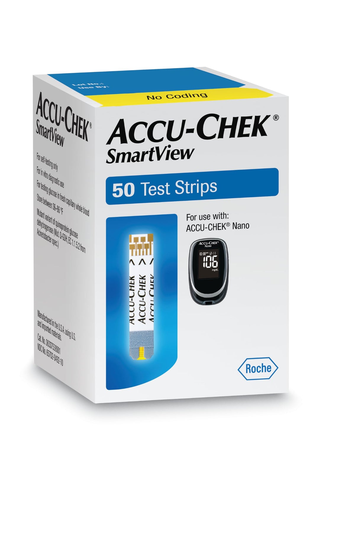 Blood Glucose Test Strips Pack of 50 J174474