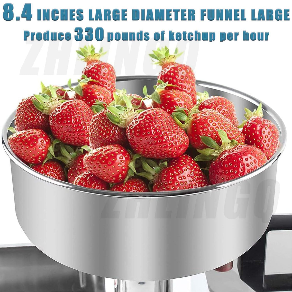 450W Stainless Steel Electric Food Mill T58592