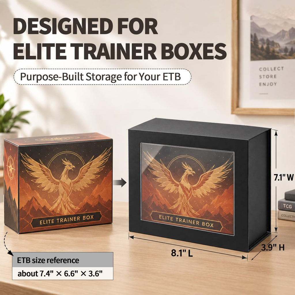 Black Cardboard Magnetic Display Box 4 Pack I839768