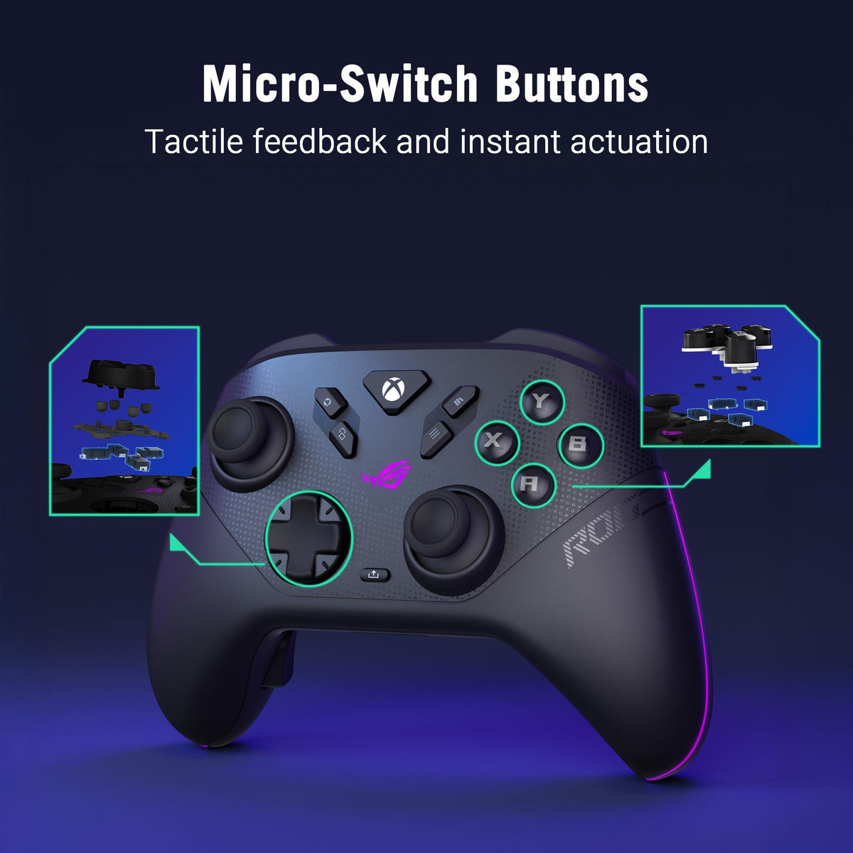 Black Wireless Gaming Controller S43480