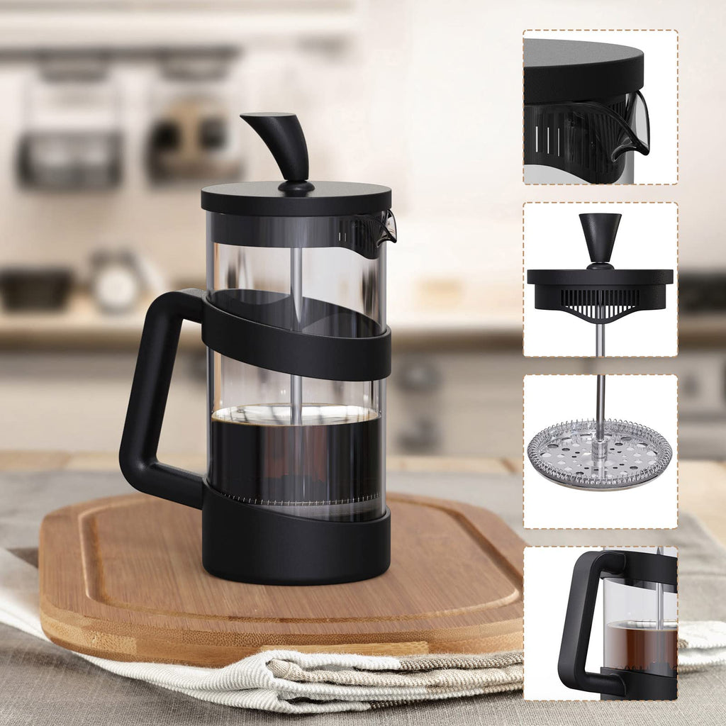 34 oz Glass French Press Coffee Maker F88445