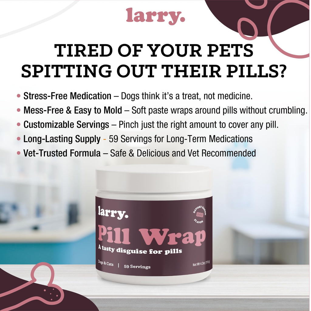 Pill Wrap Dogs Hide Medication Pockets 4.2 oz V1913