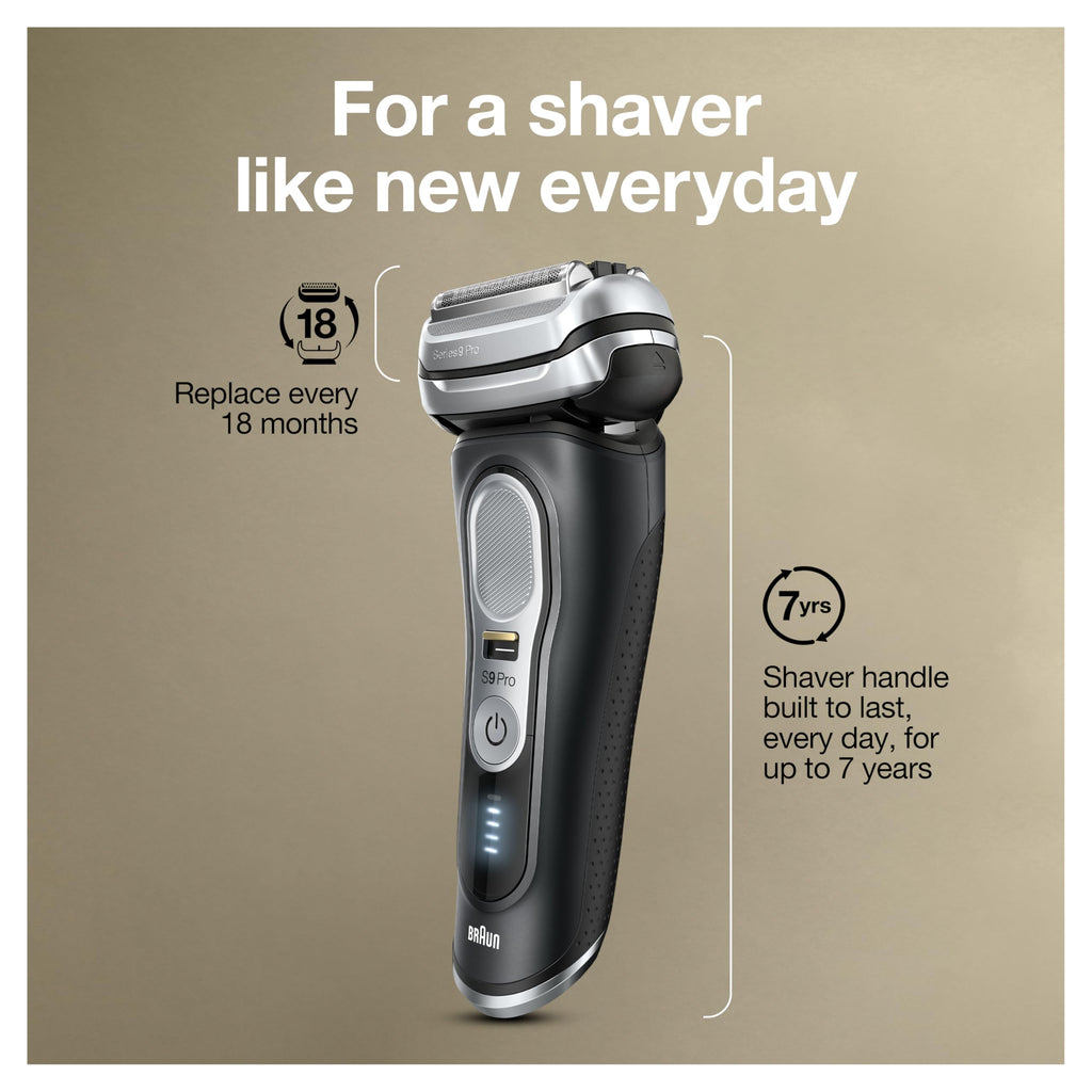 Electric Waterproof Foil Razor with Beard Trimmer T47114