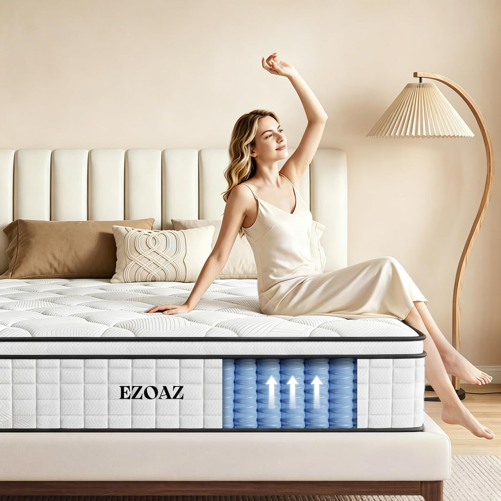 12 Inch Medium Firm Hybrid Full Mattress O4261