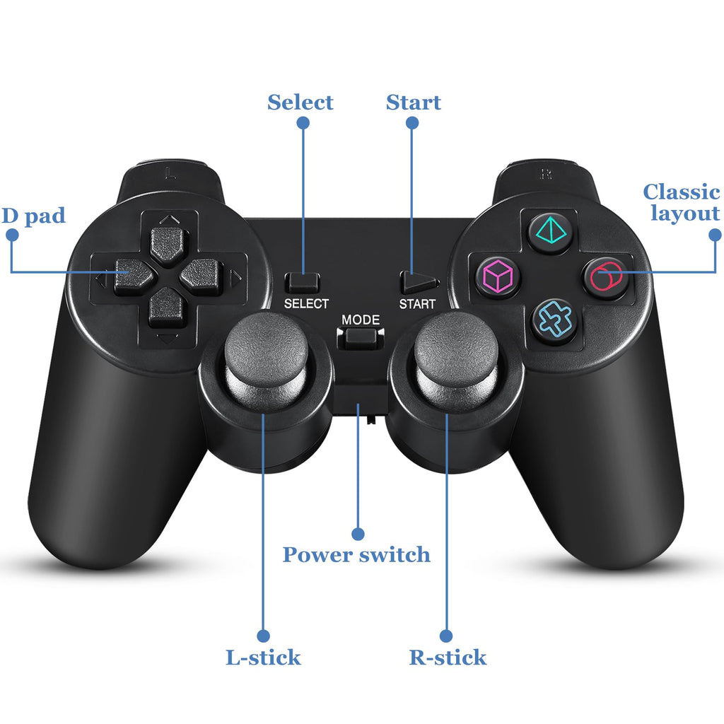 2 Pack Wireless Controller Gamepad U835079