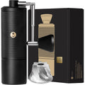 Manual Coffee Grinder 30g CNC Stainless Steel Conical Burr Matte Black R10418