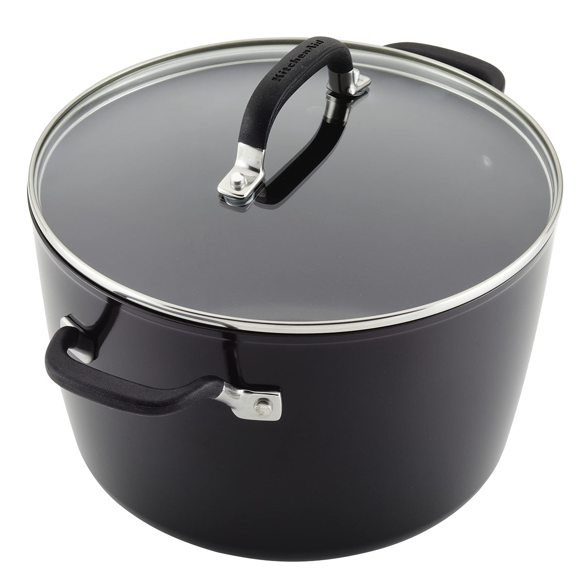 Hard Anodized Nonstick 8-Quart Stock Pot with Lid S8610