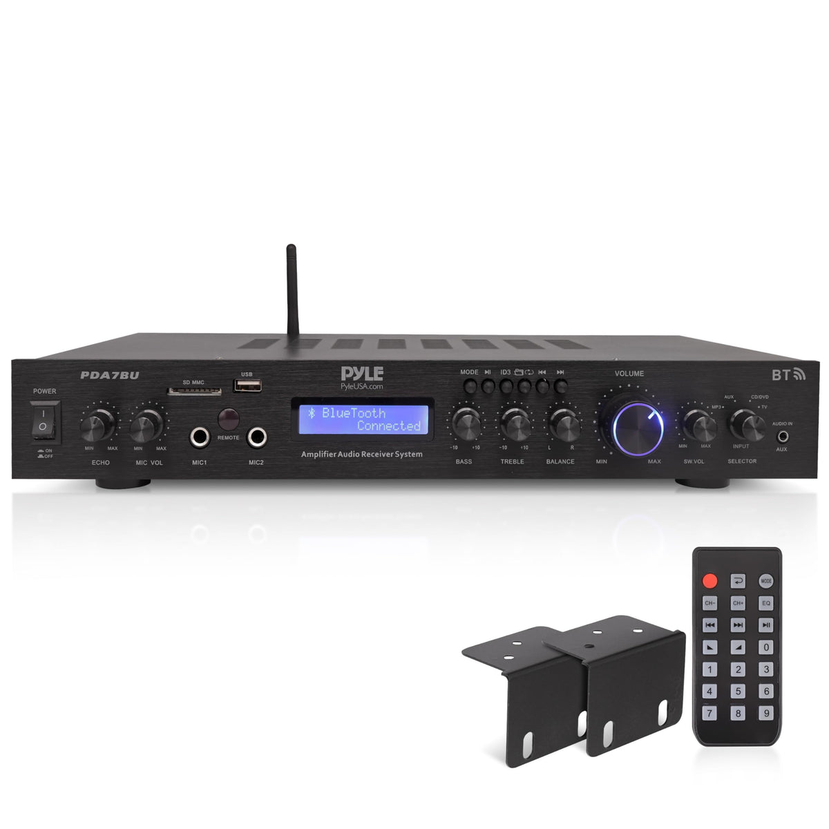 5 Channel Rack Mount Bluetooth Amplifier Receiver L979516