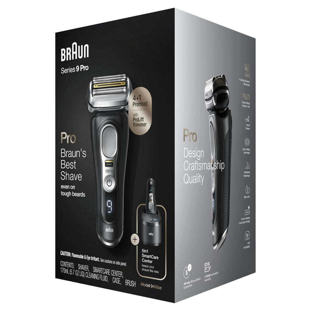 Electric Waterproof Foil Razor with Beard Trimmer T47114