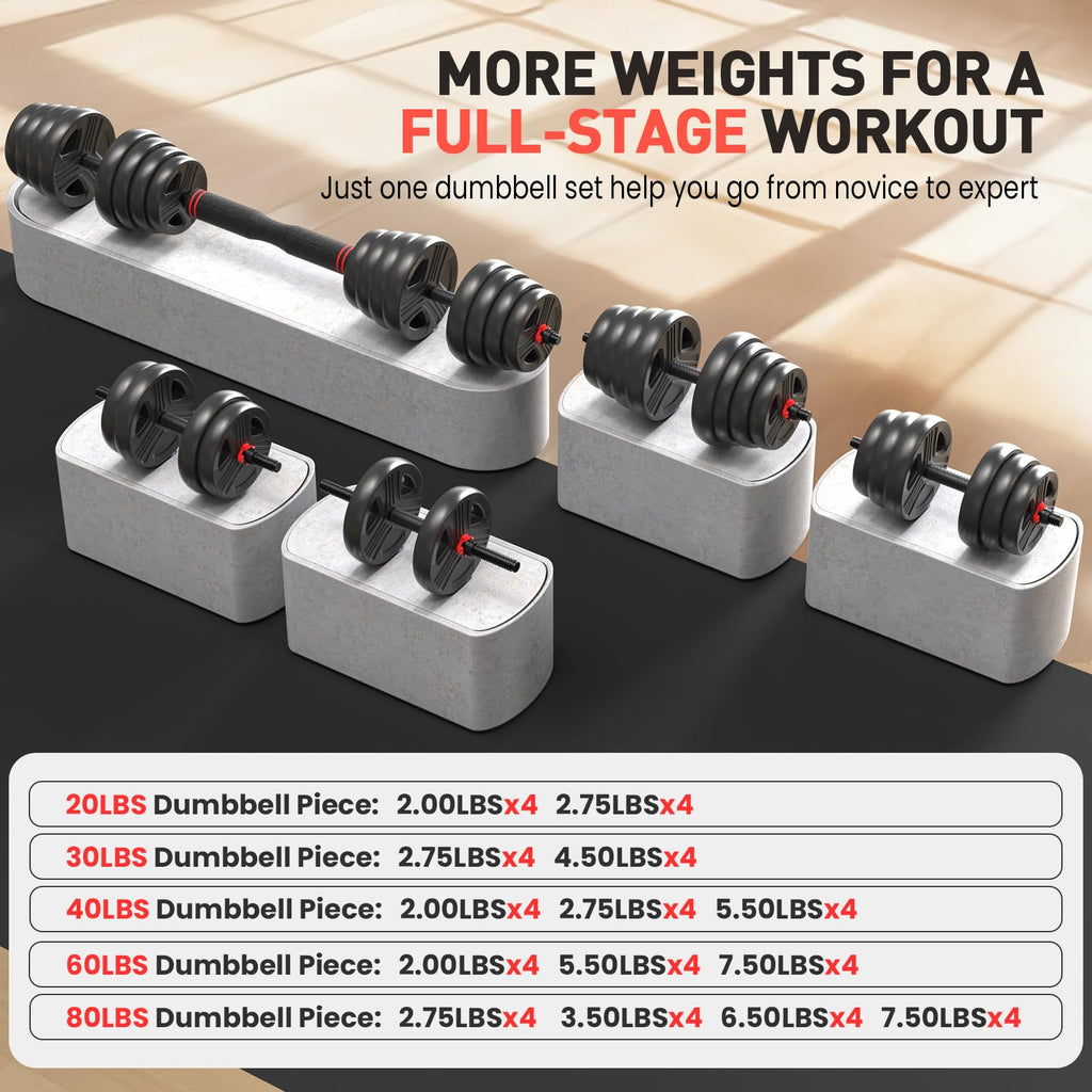 Adjustable Dumbbells Set U999