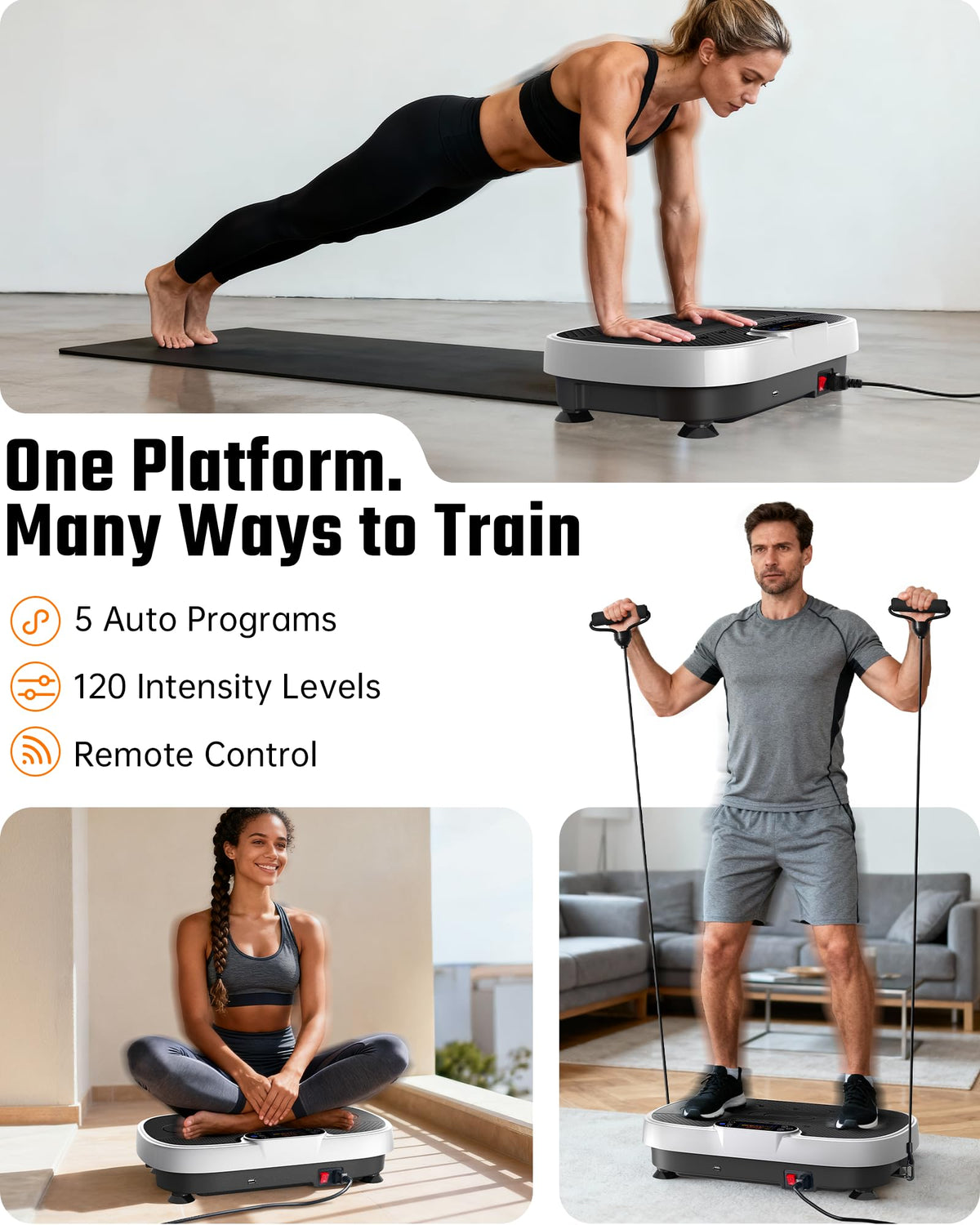 Vibration Plate Exercise Machine D94089