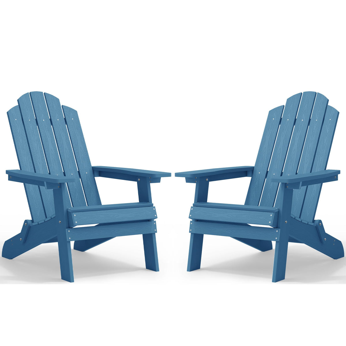Folding Adirondack Chairs Set of 2 Plastic Chair X948963