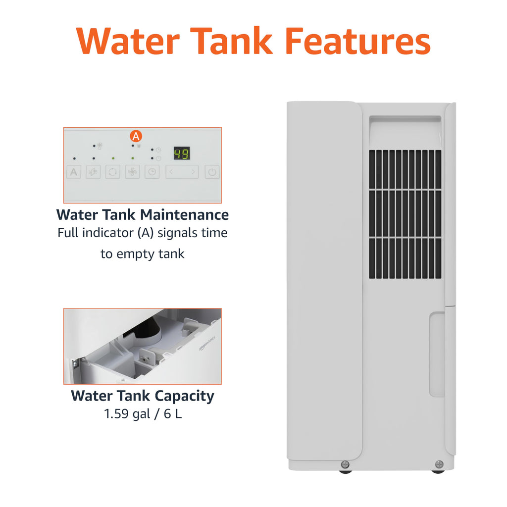 50-Pint Dehumidifier with Pump F768090