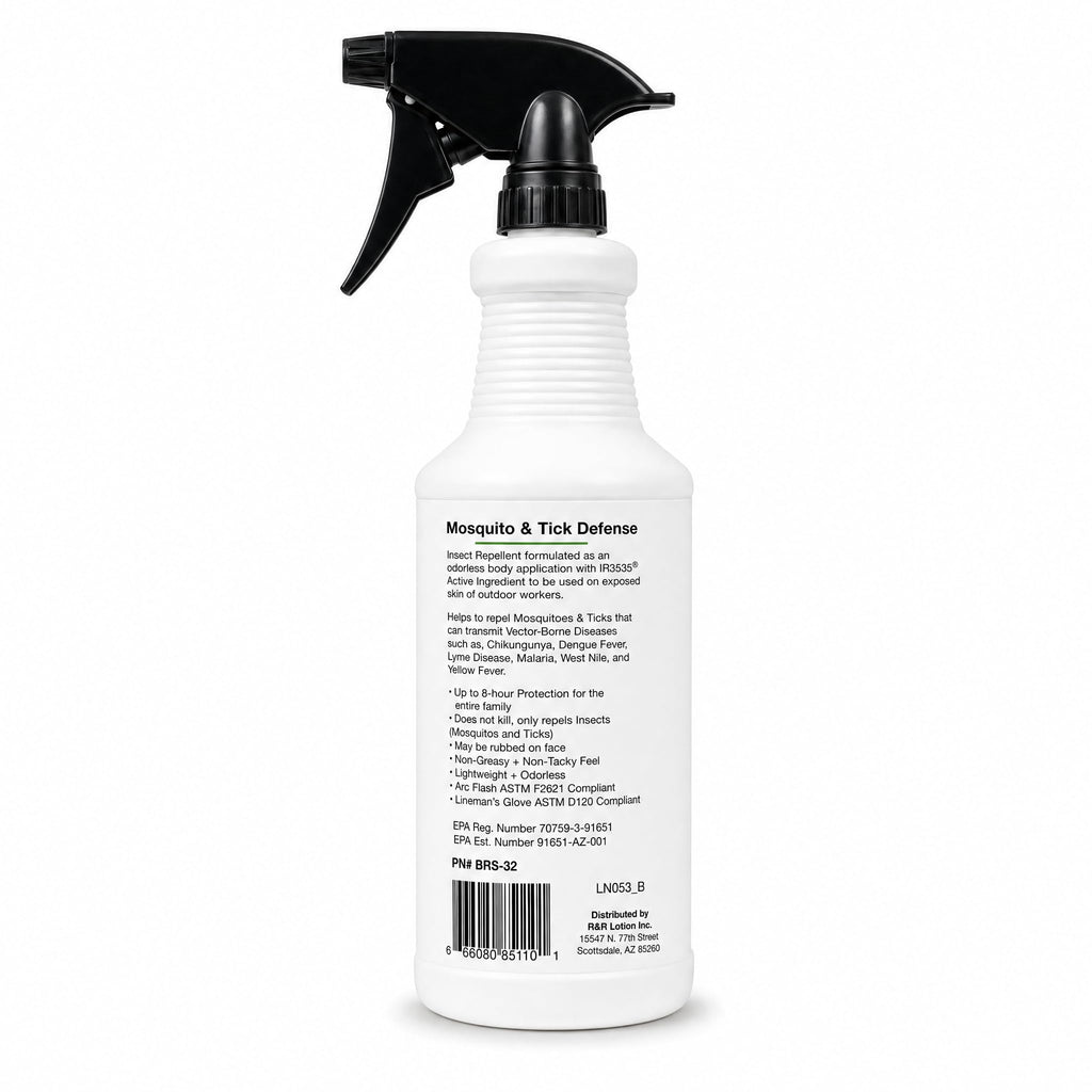 Insect Repellent Spray 8 Hour Protection 32oz Bottle M8174