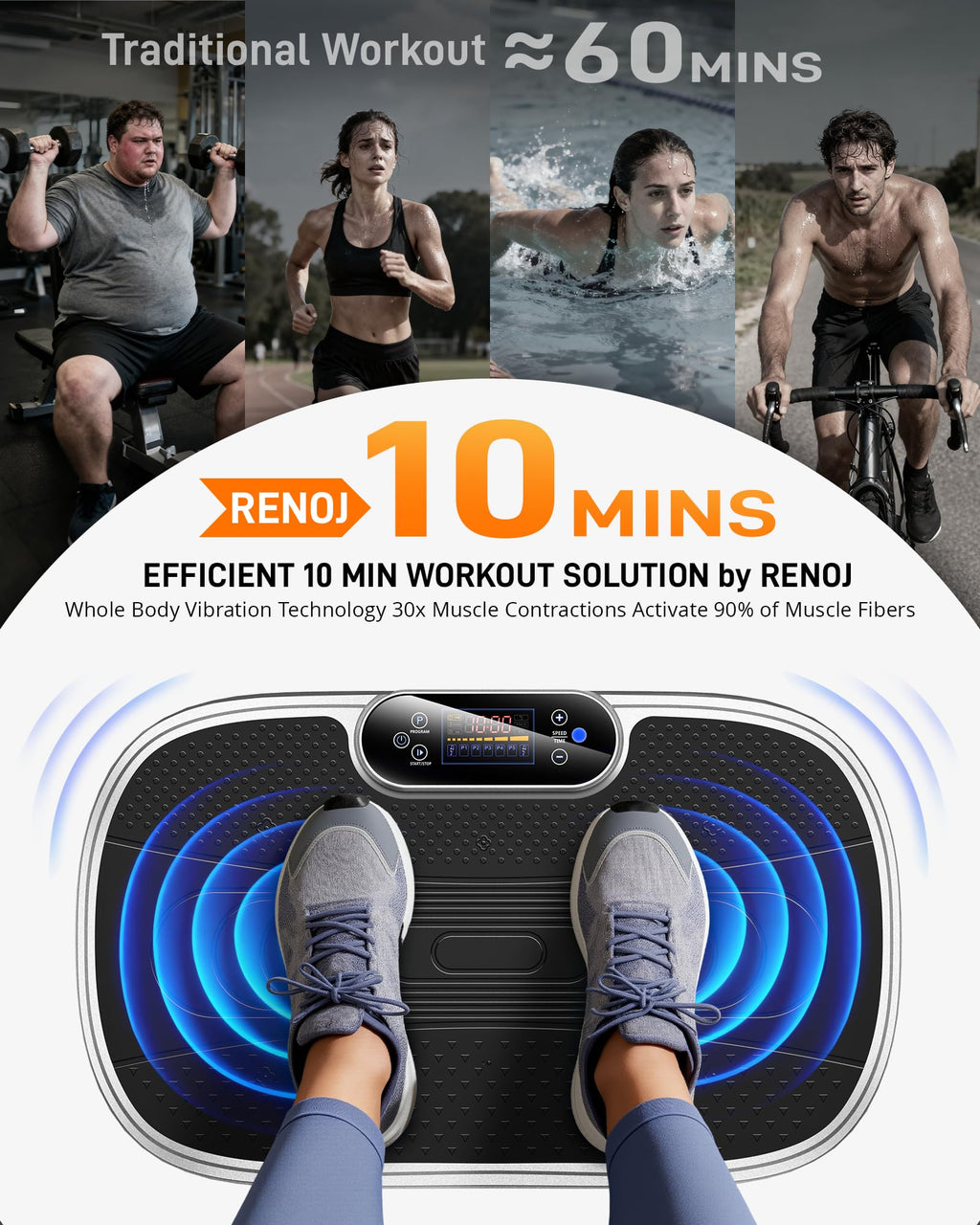 Vibration Plate Exercise Machine D94089