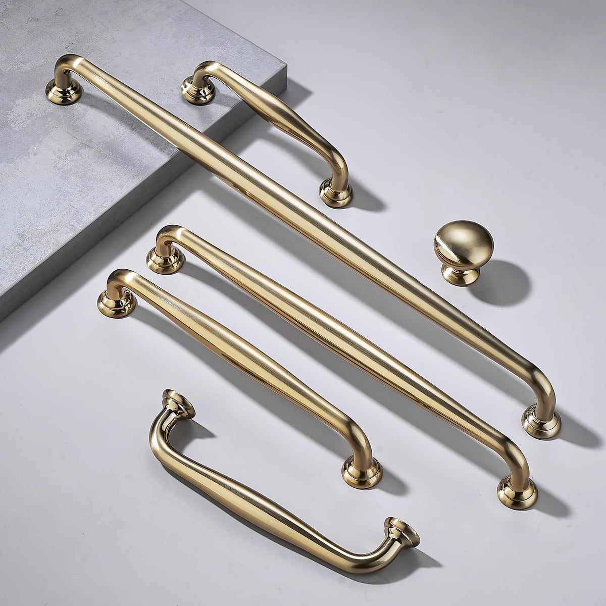 10 Pack 5" 128mm Champagne Bronze Cabinet Handles D553