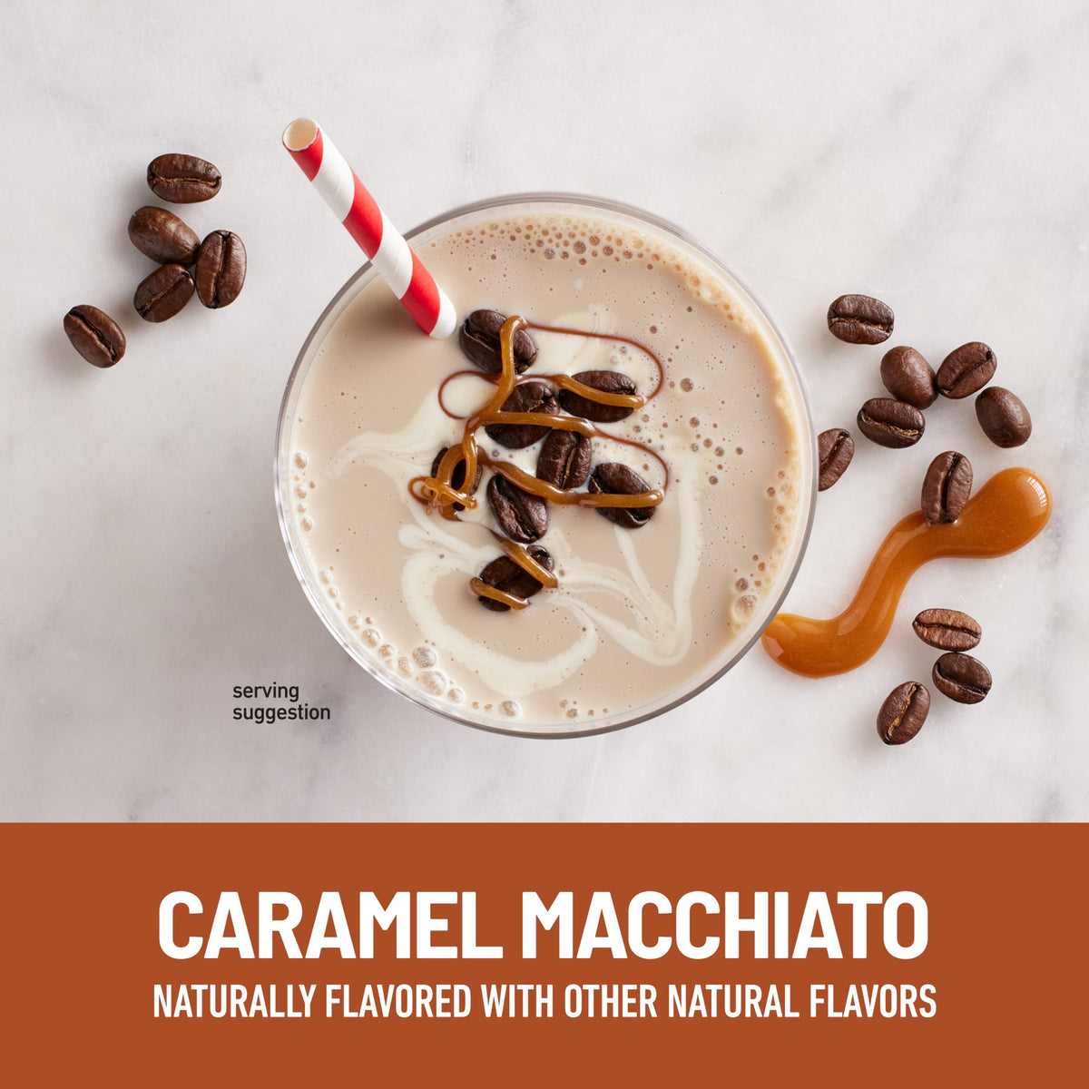 Caramel Macchiato 20g Protein Meal Replacement Shake 12 Count J98464