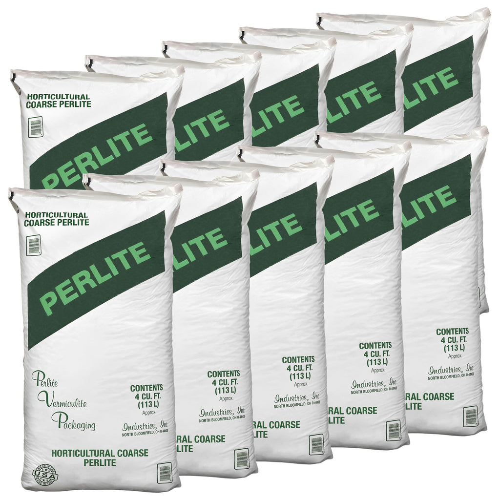 10 Pack Organic Coarse Perlite Planting Soil Additive O73114
