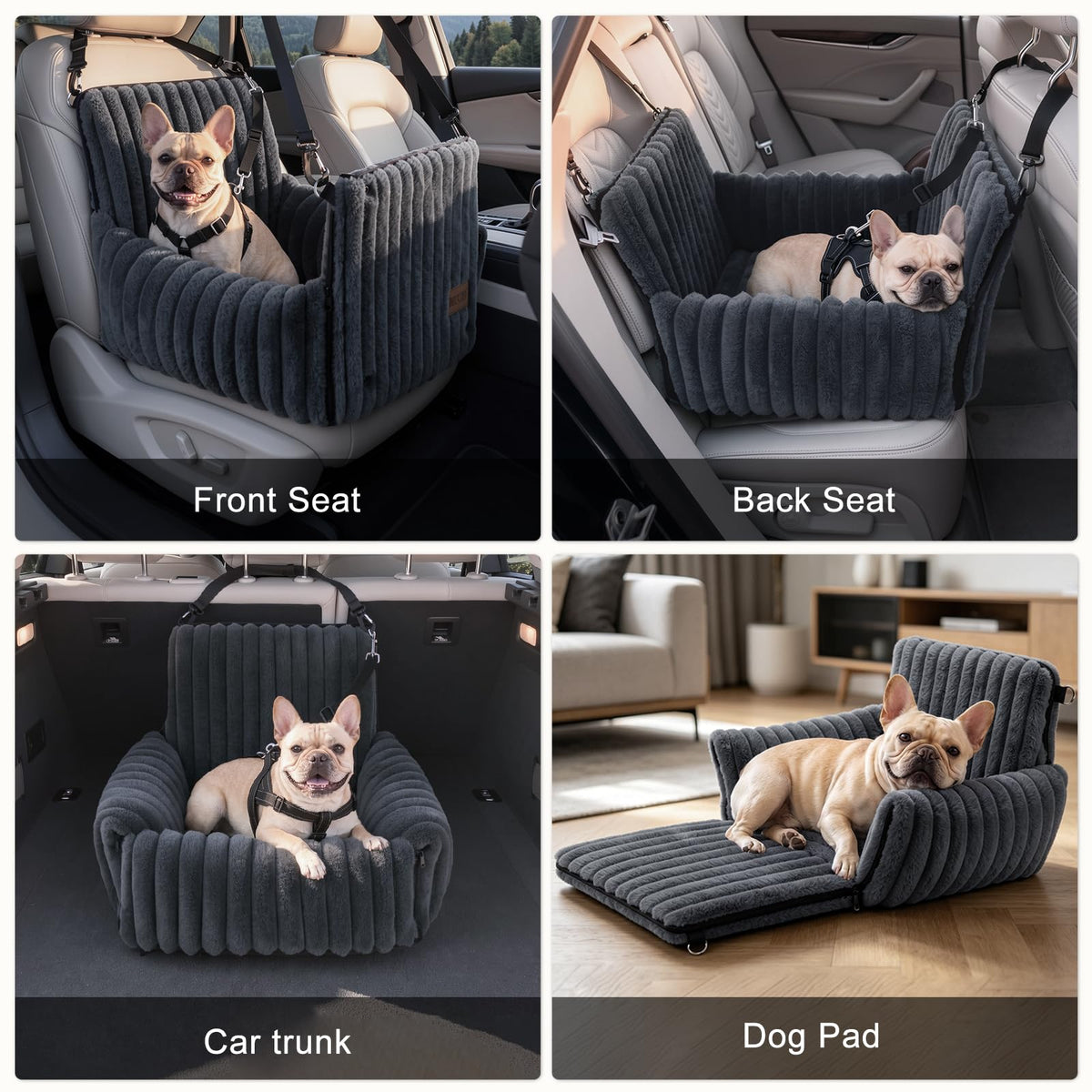 6-in-1 Dog Car Seat up to 23 lbs D35674