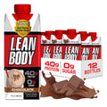 Chocolate Protein Shake, 40g Protein, 0 Sugar, 17 Fl Oz (Pack of 12) Q257629