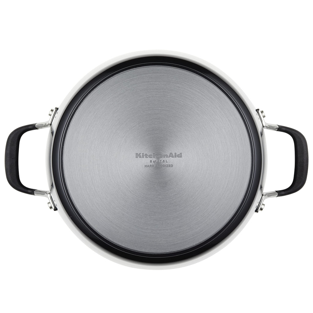 Hard Anodized Nonstick 8-Quart Stock Pot with Lid S8610