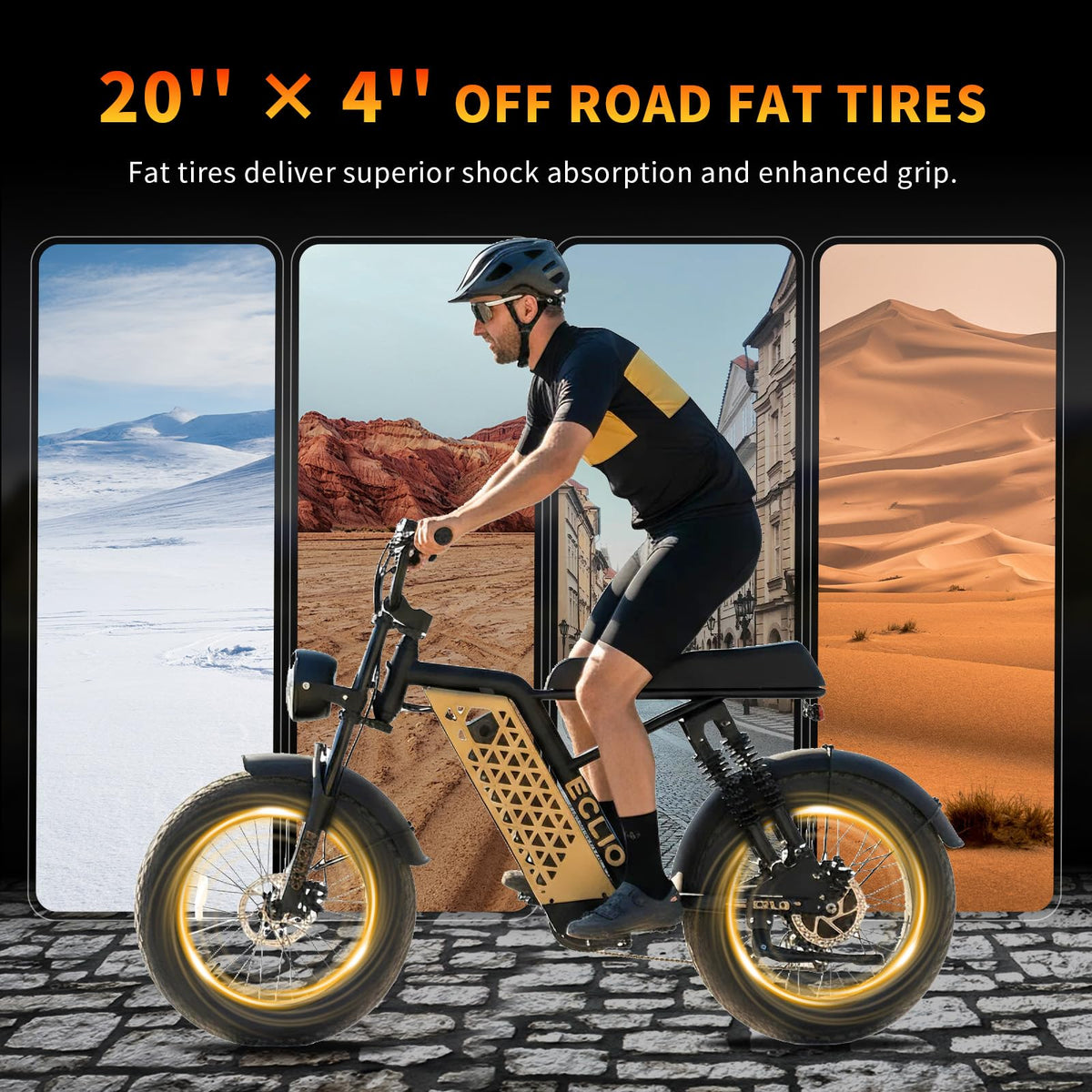 Peak 1200W 20MPH 48V 13Ah Electric Bike I2553