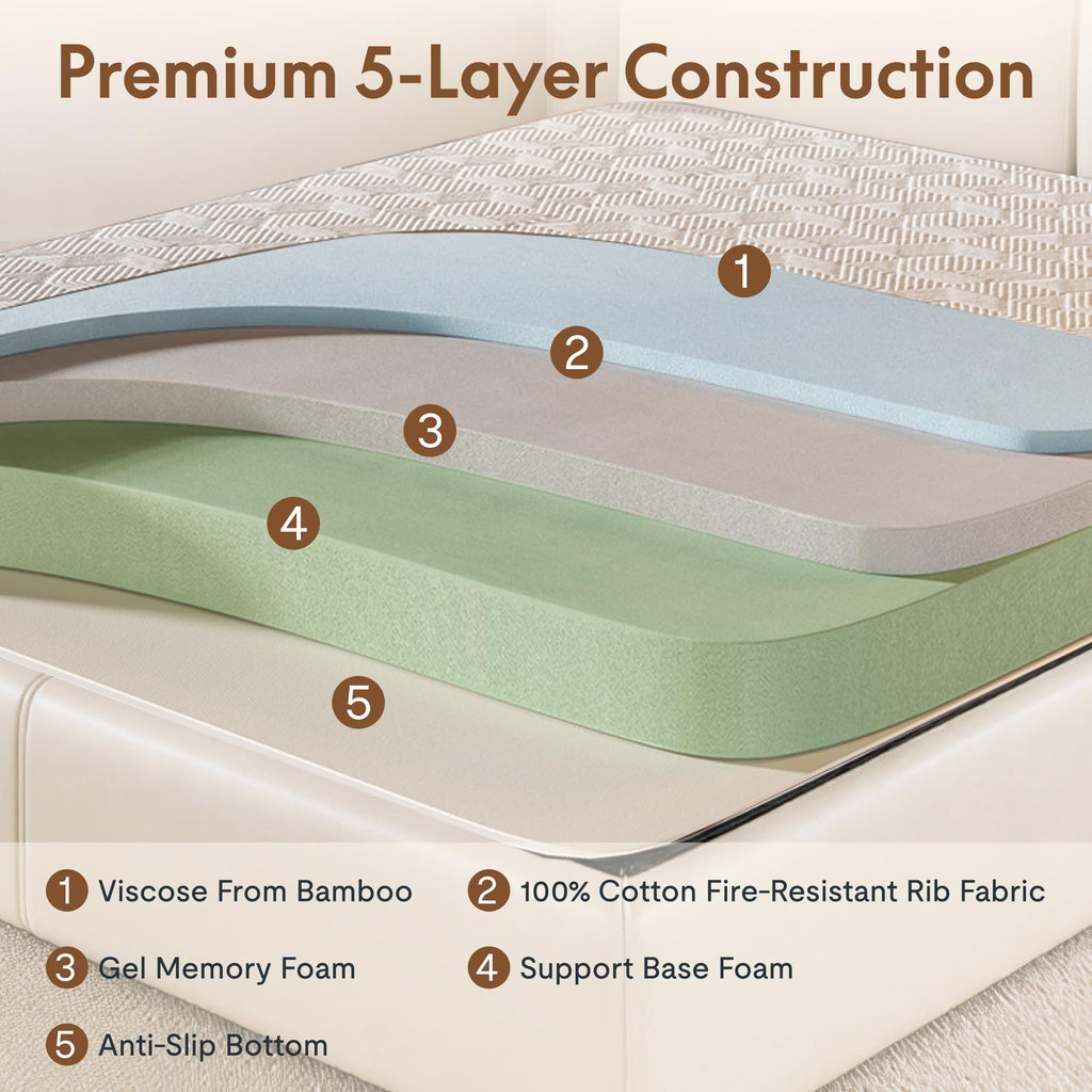 Queen 6" Tri-Fold Mattress S44574