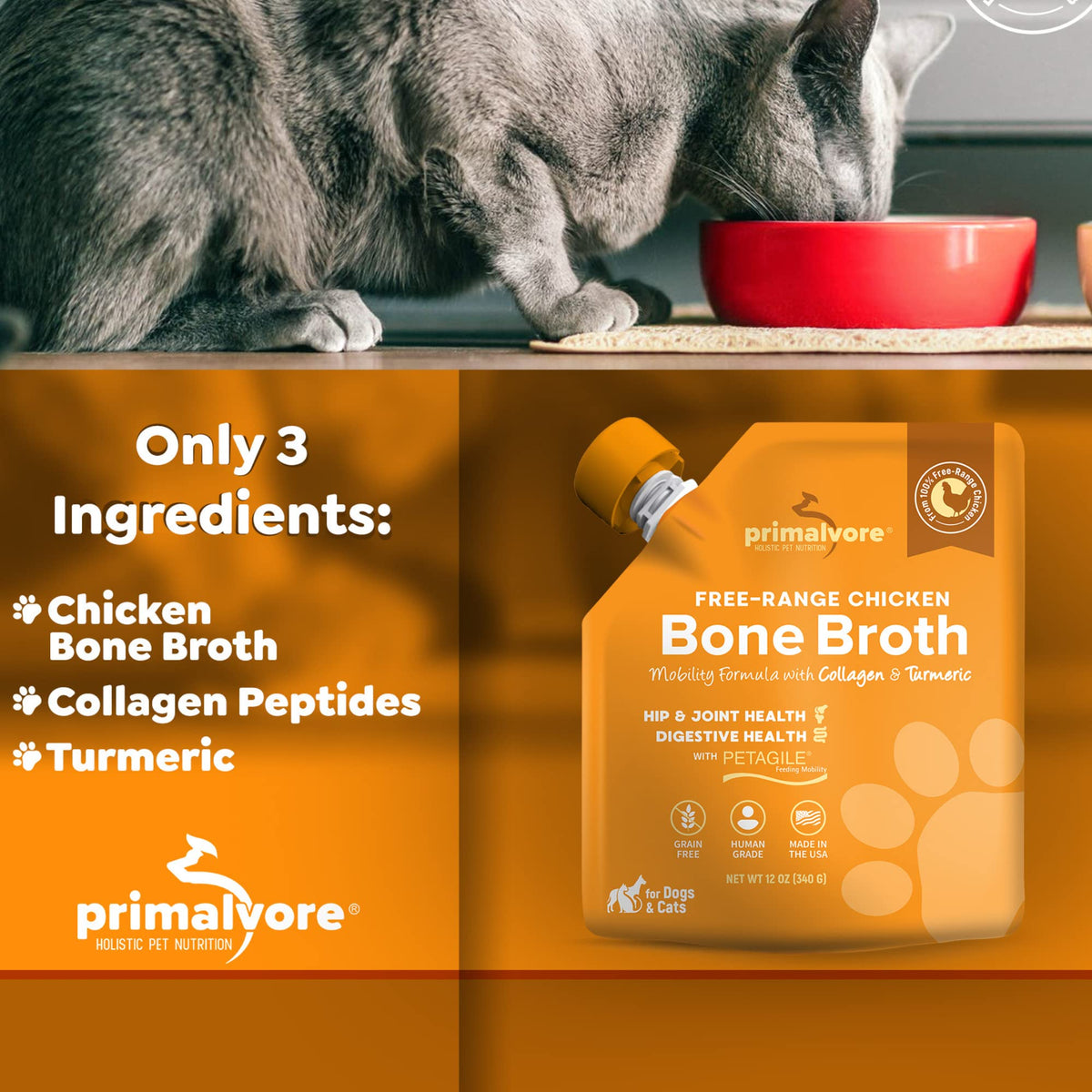 Chicken Bone Broth for Dogs & Cats U267543